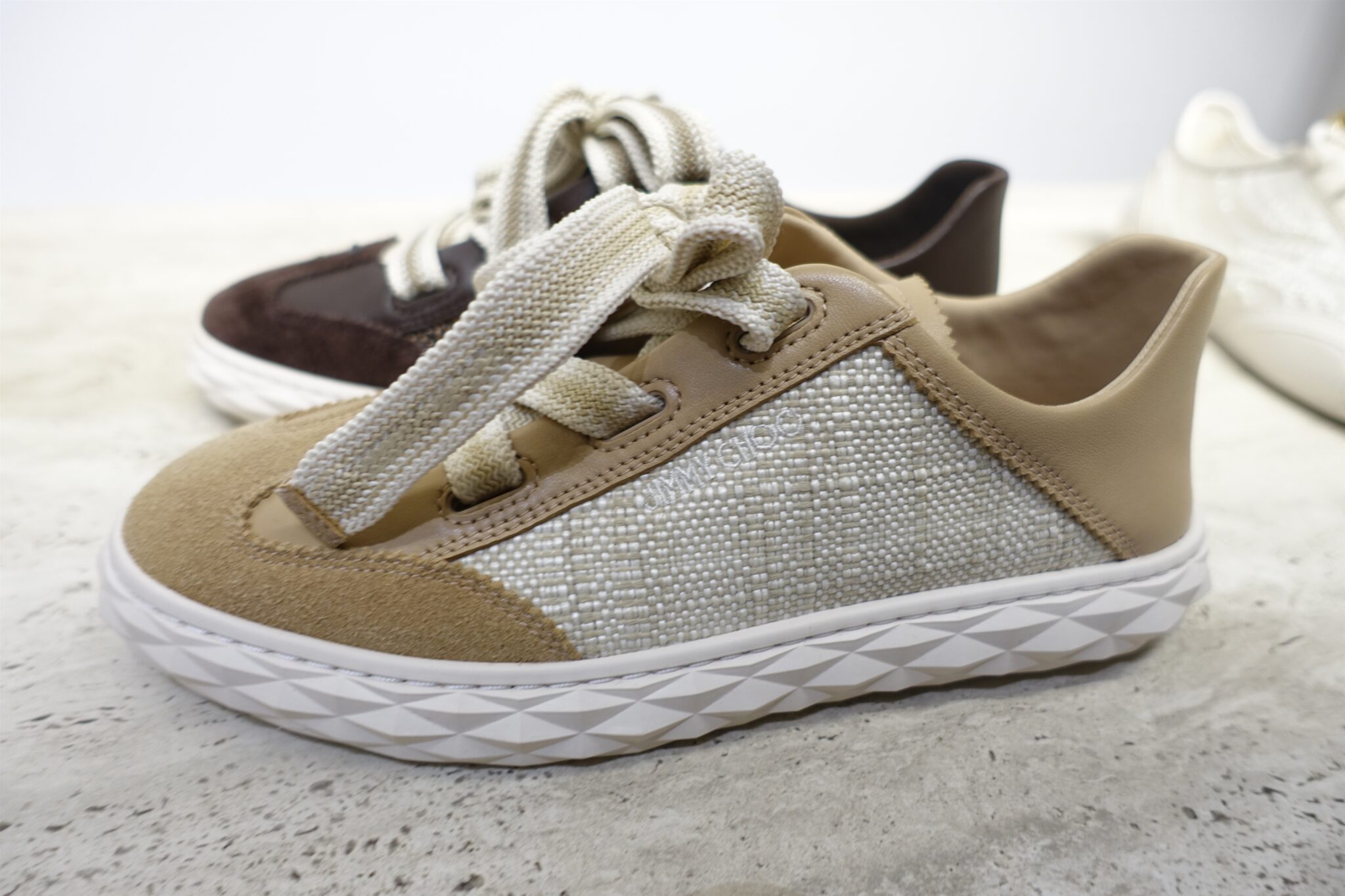 Photo de DIAMOND LIGHT FLEX - Cuir - Blanc